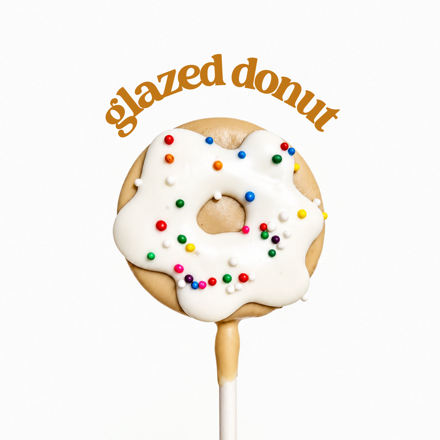 Glazed Donut Cake Pops (Wholesale)