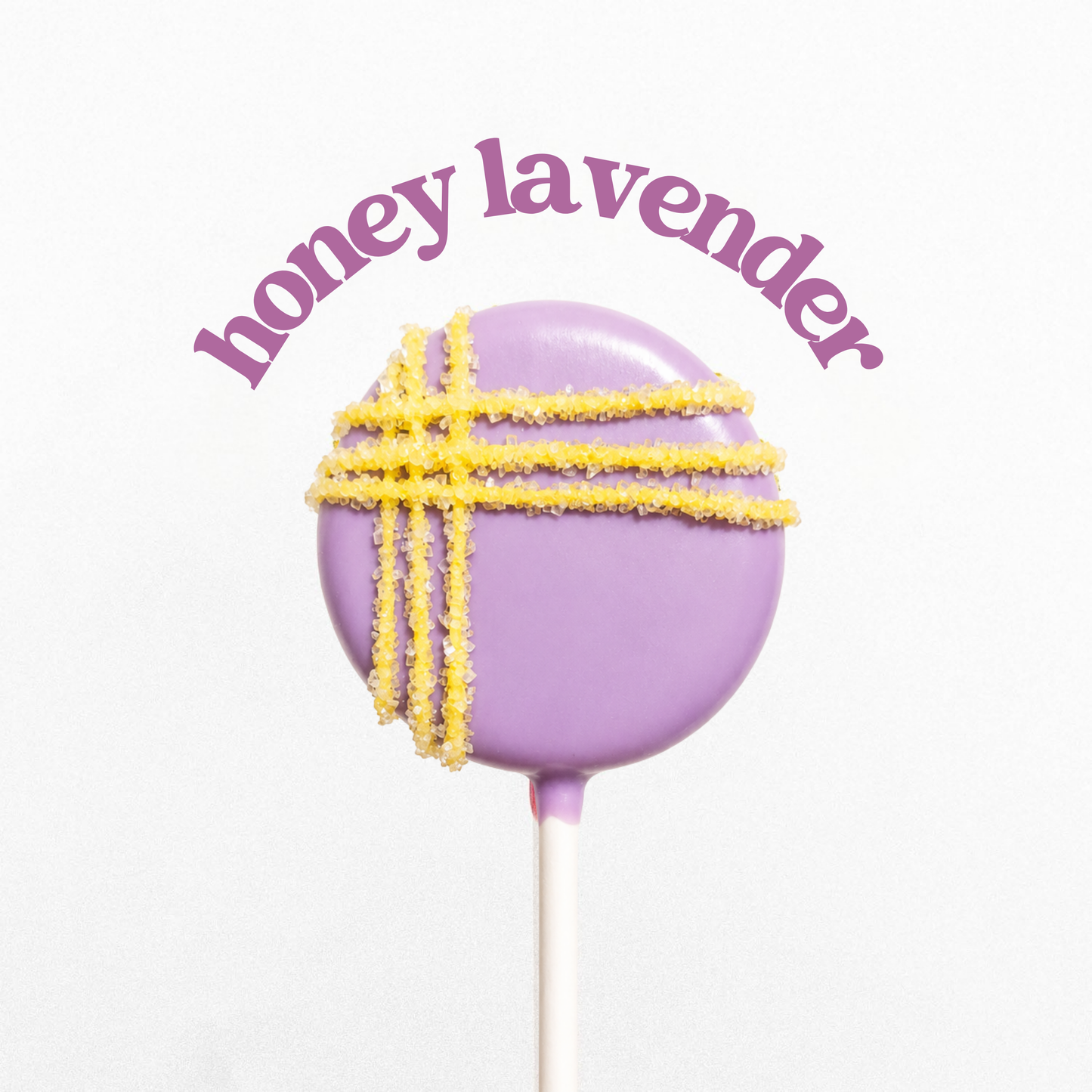 Honey Lavender Cake Pops (Wholesale)
