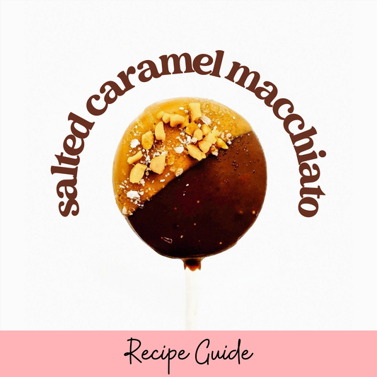 Salted Caramel Macchiato Cake Pop Recipe