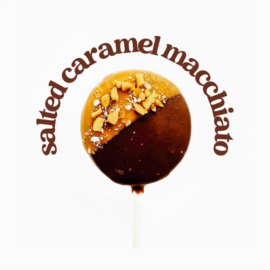 Salted Caramel Macchiato Cake Pops (Wholesale)