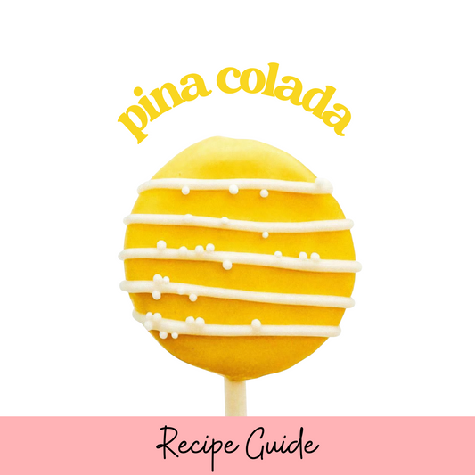 Pina Colada Cake Pop Recipe